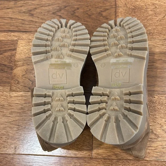 Dolce Vita Cozy Lined Chunky Platform Mini Boots - Picture 10 of 13